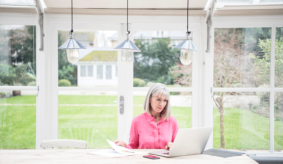 Bright Home Office